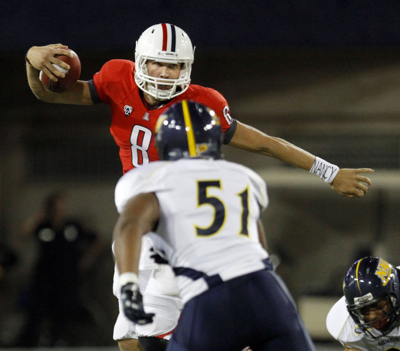 University of Arizona quarterback Nick Foles